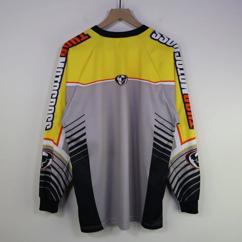 Thor Phase 3.0 Motocross Jersey Size Medium Moto‎ Racing Yellow Polyester